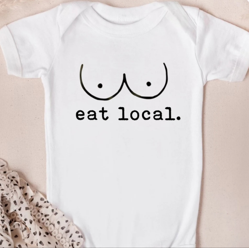 Eat local Onesies for 👶